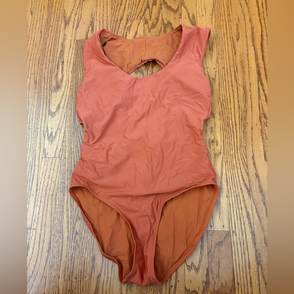 Athleta Burnt Orange Swimsuit